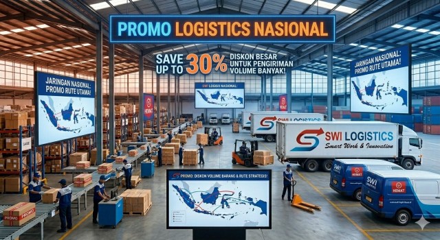 Hemat Biaya Kirim! Nikmati Promo Logistik Spesial Untuk Pertumbuhan Bisnis Anda